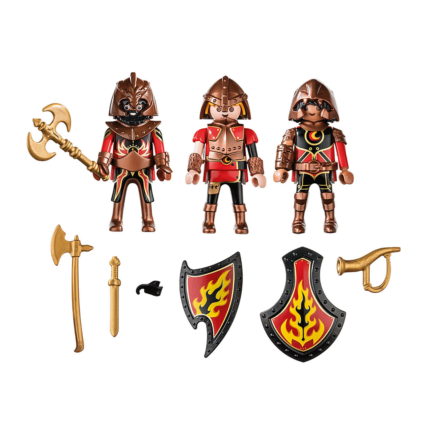 Playmobil 70672 set van 3 burnham raiders