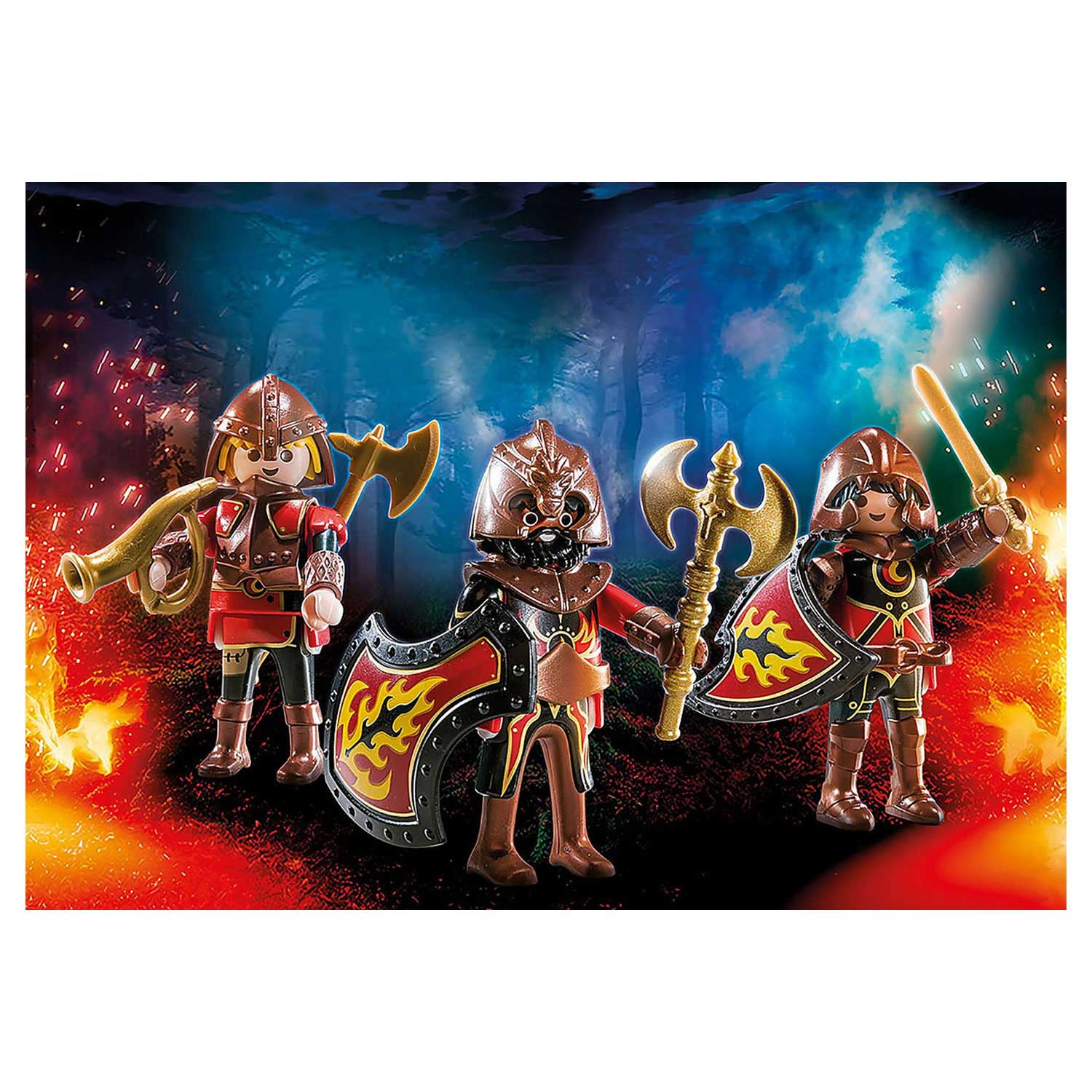 Playmobil 70672 set van 3 burnham raiders