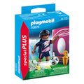 Playmobil - specials voetbalster met doelmuur - 70875