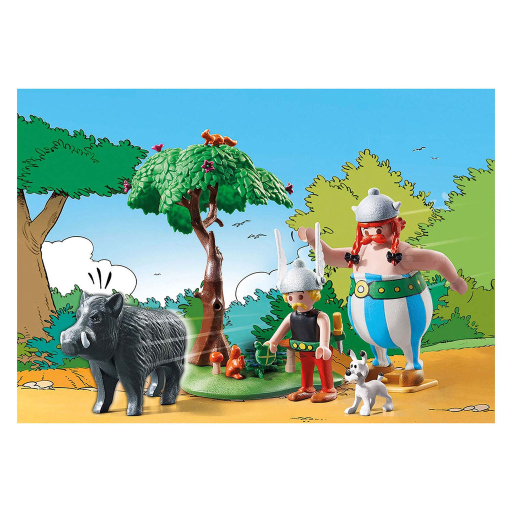 Playmobil - asterix everzwijnenjacht - 71160