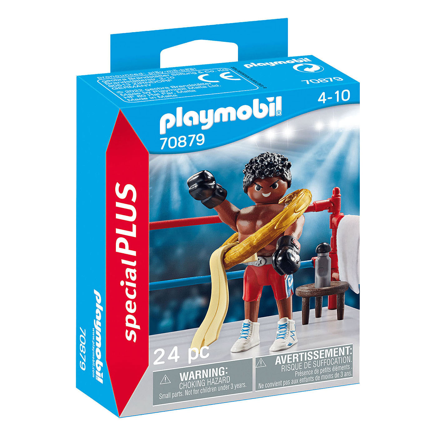 Playmobil - specials bokskampioen - 70879