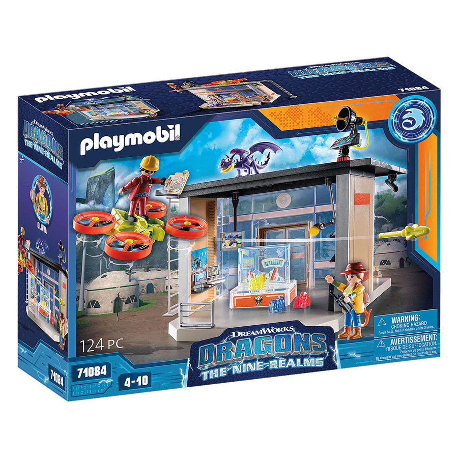 Playmobil - dragons: the nine realms icaris lab - 71084