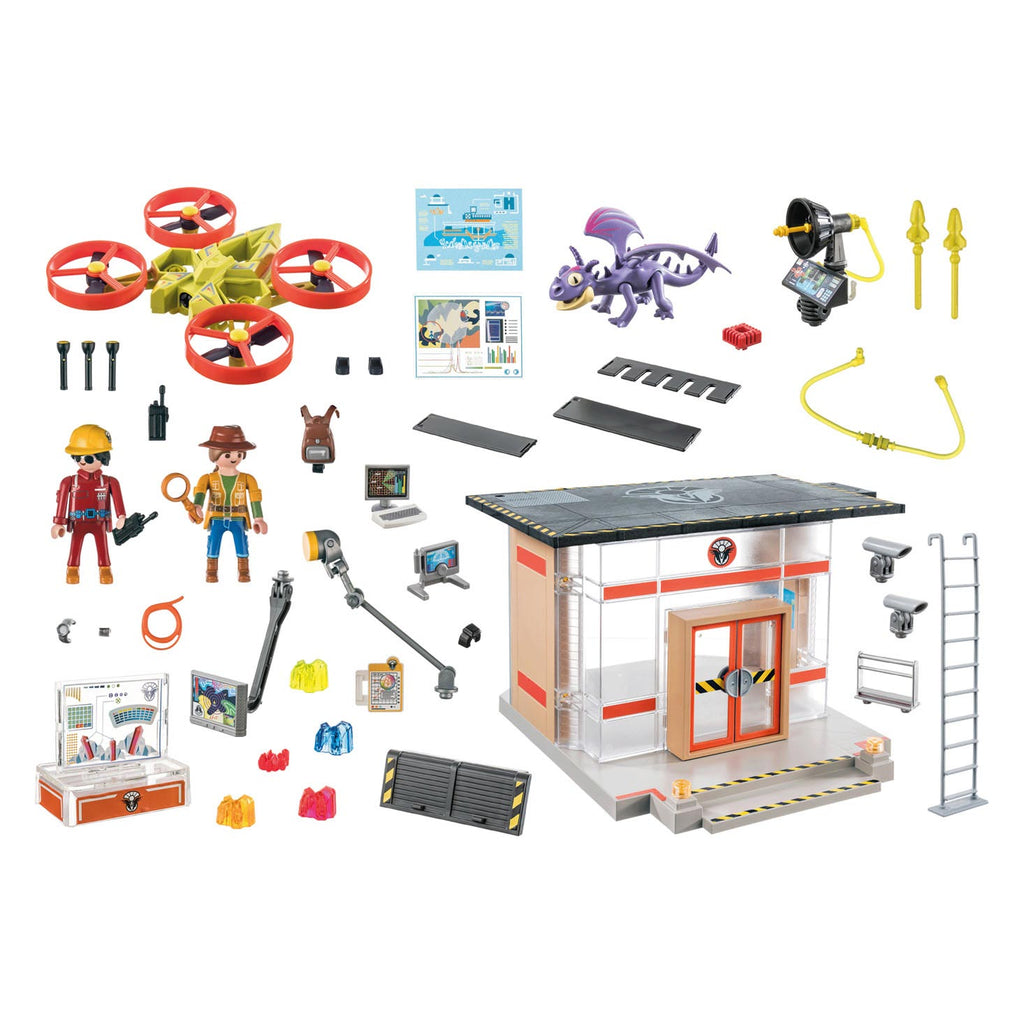 Playmobil dragons: the nine realms icaris lab - 71084