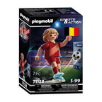 Playmobil - sports & action voetballer belgië - 71128