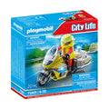 Playmobil 71205 noodmotorfiets met zwaailicht