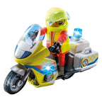 Playmobil 71205 noodmotorfiets met zwaailicht