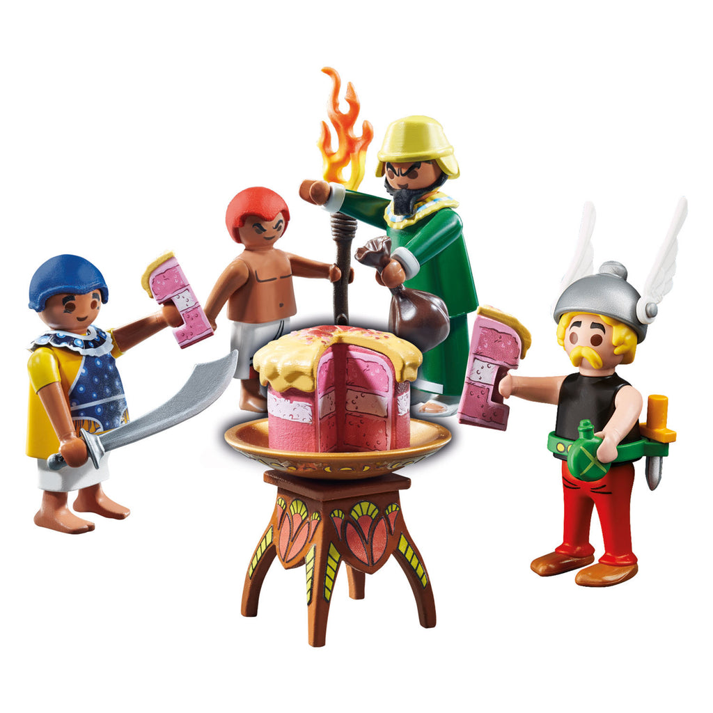 Playmobil asterix - de vergiftigde taart van plurkis constructiespeelgoed (71269)