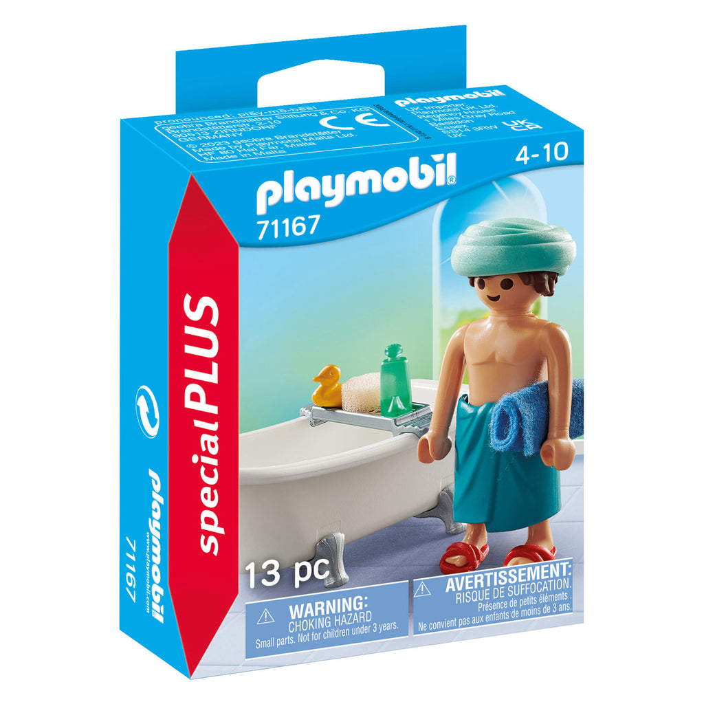 Playmobil - specials man in badkuip - 71167