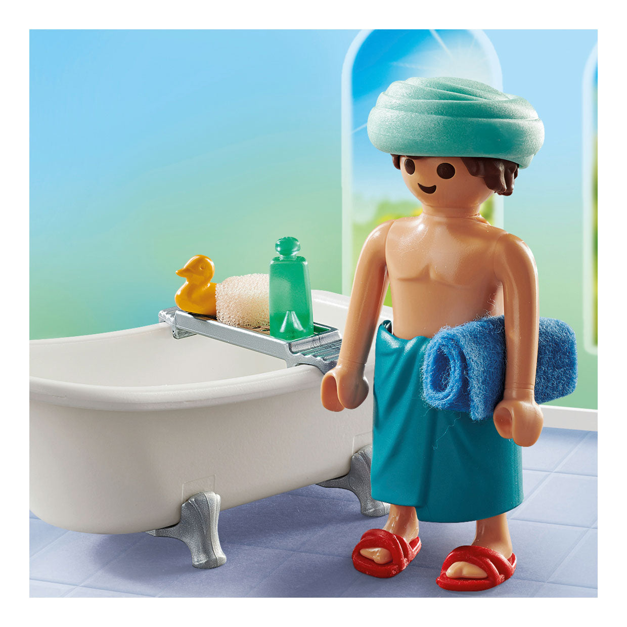 Playmobil - specials man in badkuip - 71167
