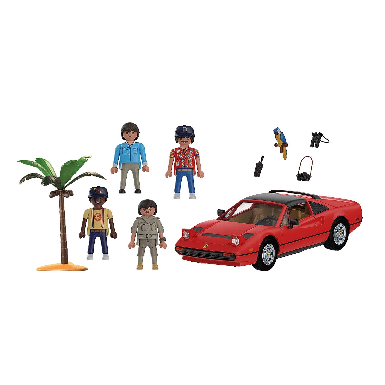 Playmobil magnum p.i. ferrari 308 gts quattrovalvole - 71343
