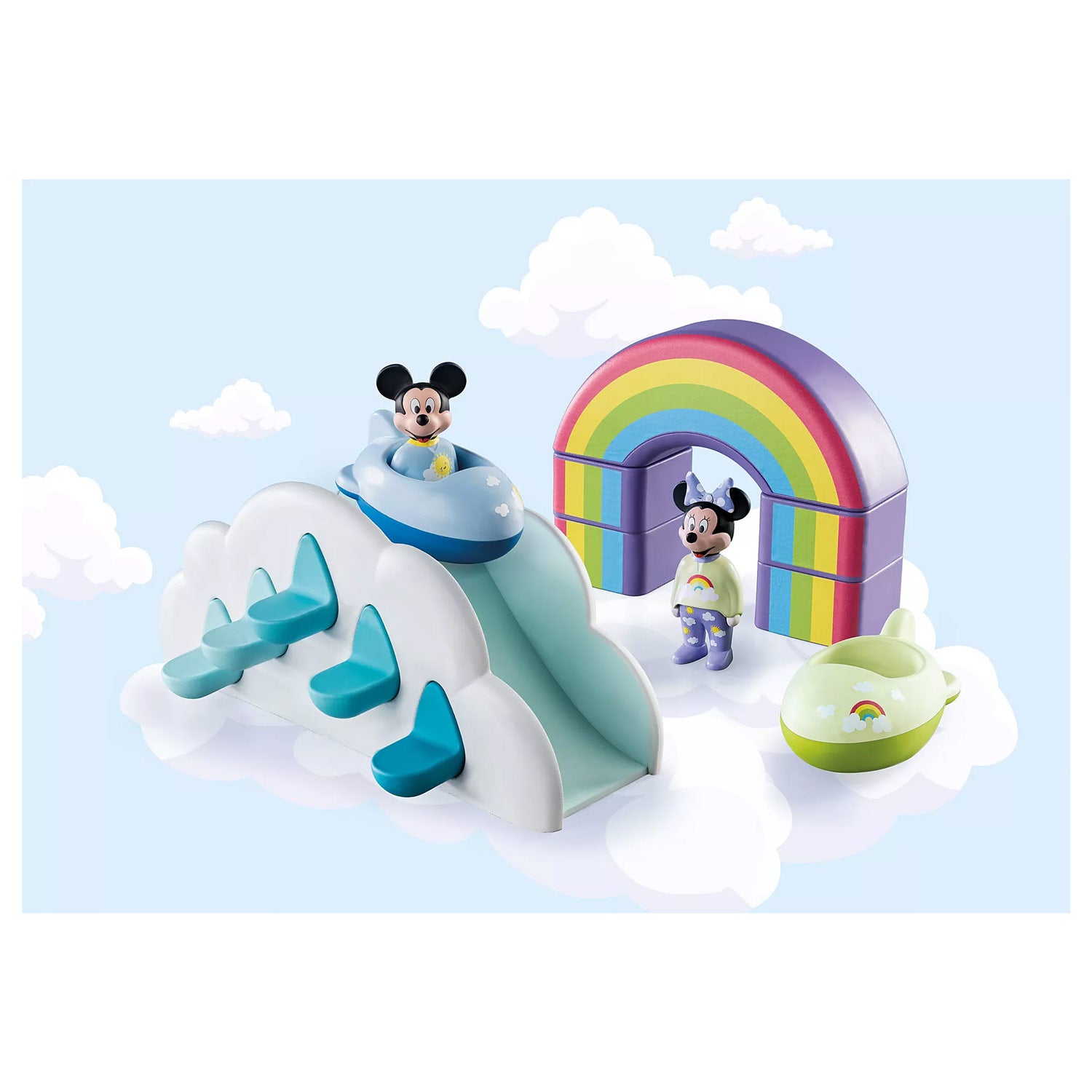 Playmobil - junior mickey mouse wolkenhuis - 71319