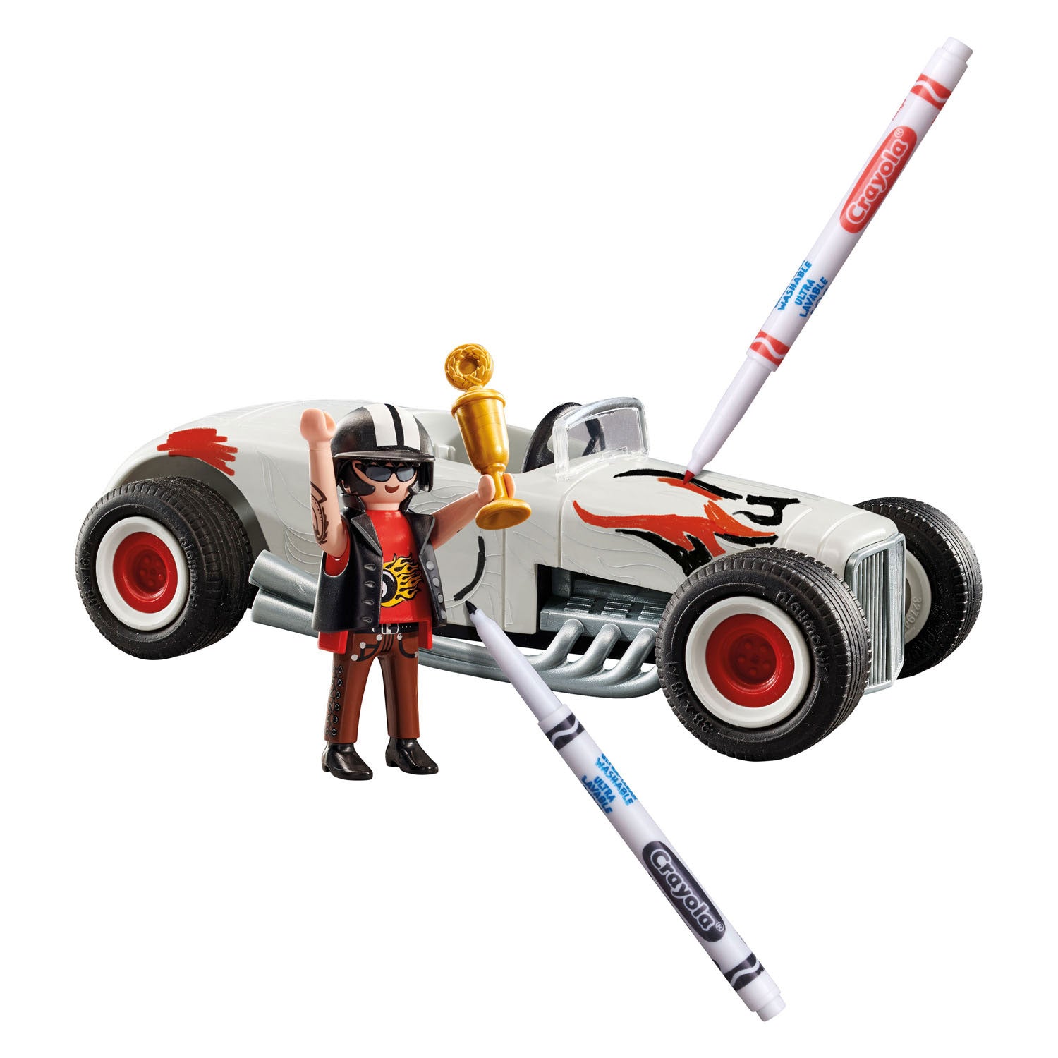 Playmobil - color racewagen - 71376