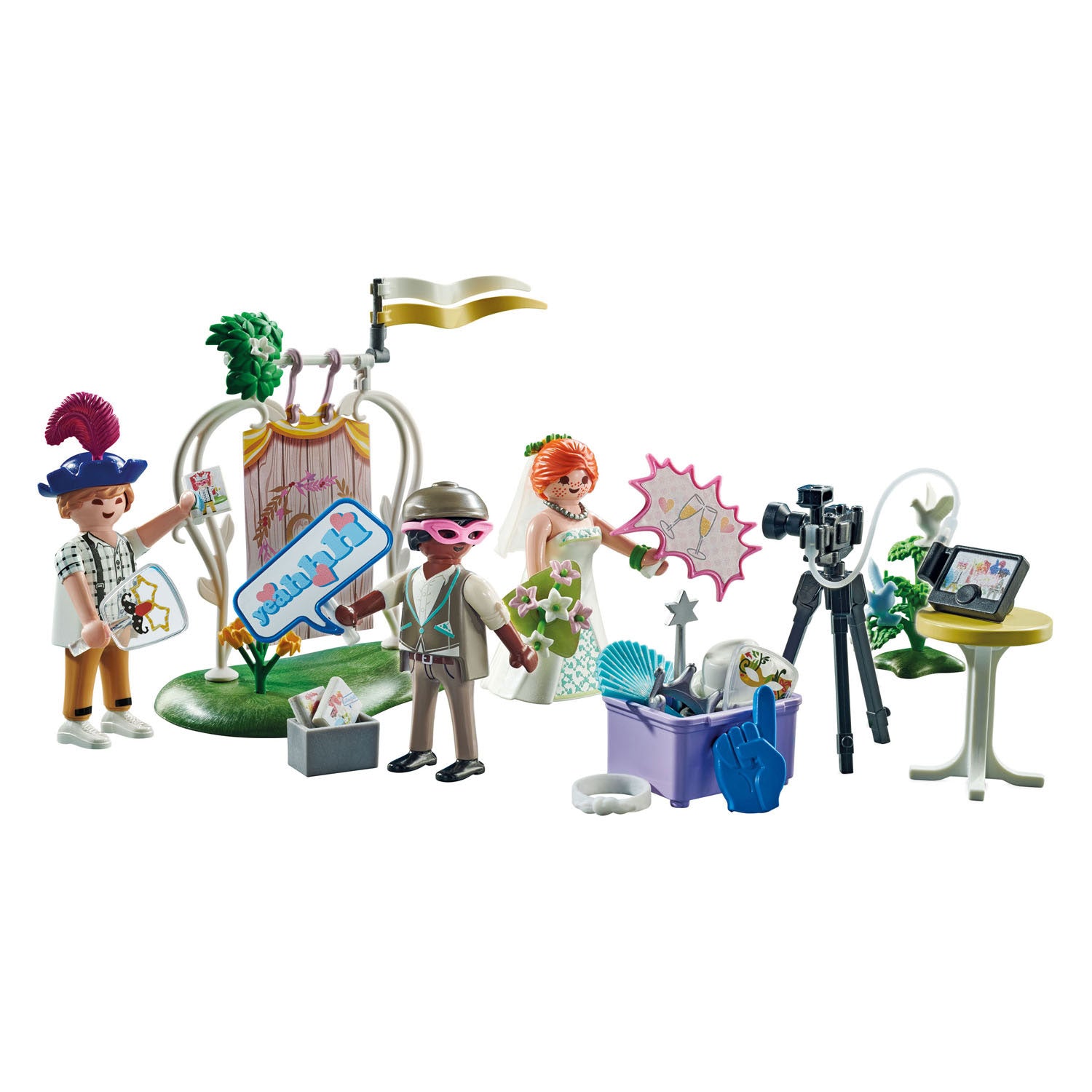 Playmobil - city life bruidspaar met camera promo pack - 71367