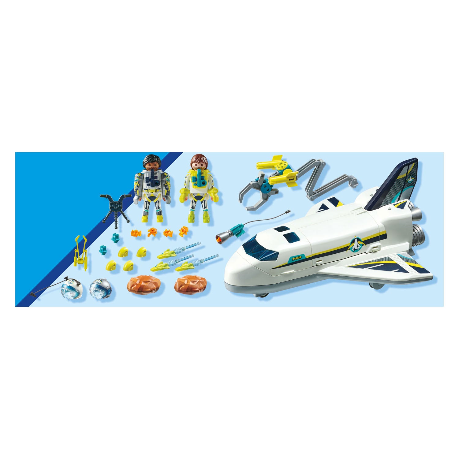 Playmobil Ruimtevaart Space Shuttle op Missie Promo Pack 71368