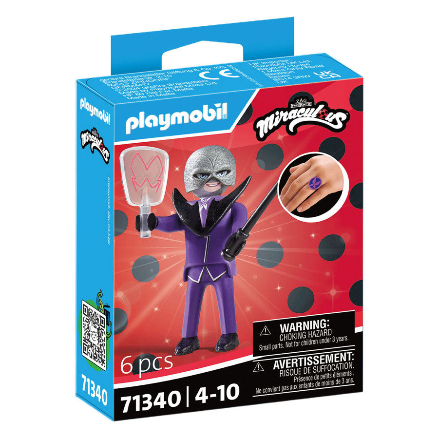 Playmobil - miraulous miraculous: hawk moth - 71340