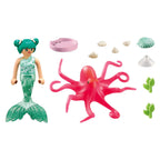 Playmobil princess magic zeemeermin met van kleur veranderende octopus - 71503