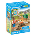 Playmobil - my life kampvuur met marshmallows - 71513