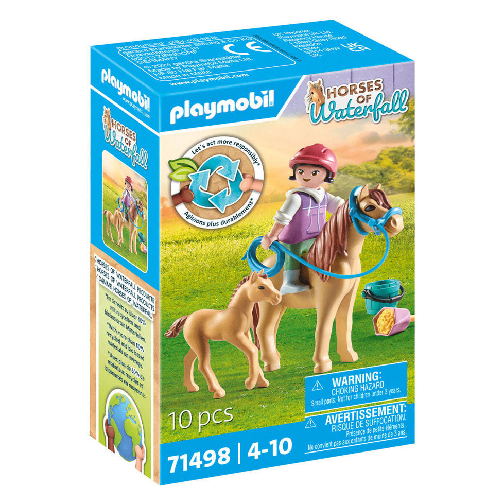 Playmobil 71498 horses of waterfall kind met pony | 2 stuks