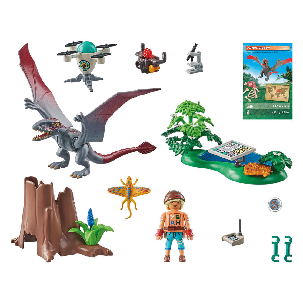 Playmobil dinos observatiepost voor dimorphodon - 71525