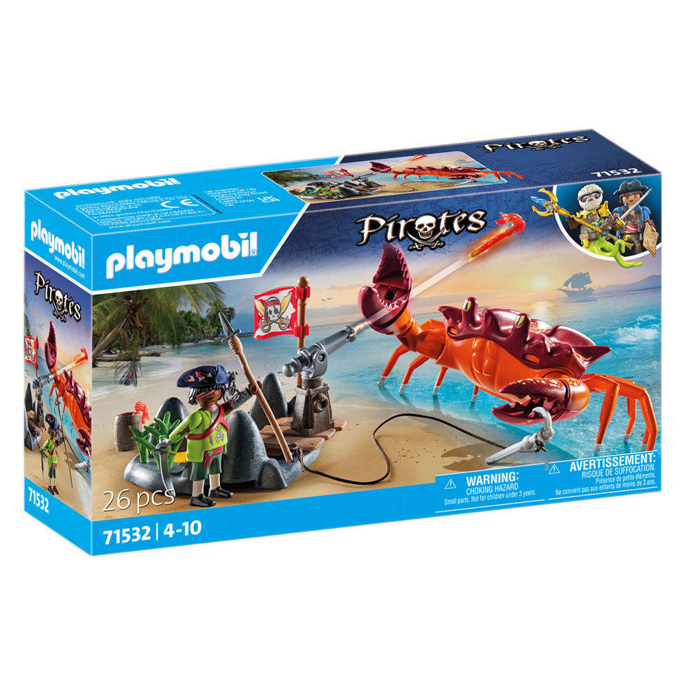 Playmobil 71532 pirates strijd tegen de gigantische krab