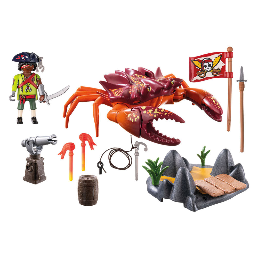Playmobil 71532 pirates strijd tegen de gigantische krab