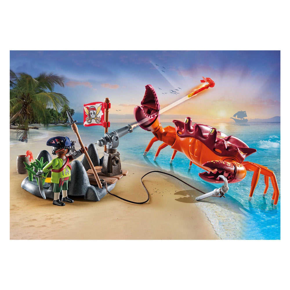 Playmobil 71532 pirates strijd tegen de gigantische krab