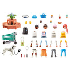 PLAYMOBIL - PLAYMOBIL my life my figures: shopping - 71541