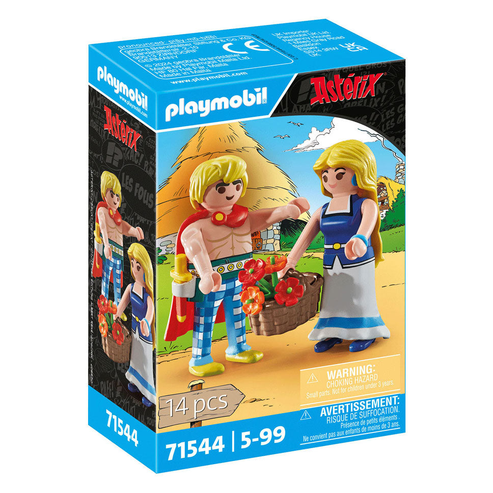 Playmobil - asterix: tragicomix en walhalla - 71544