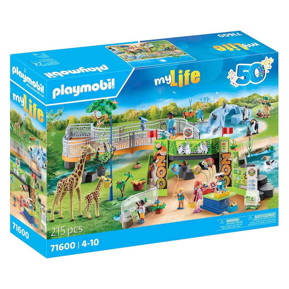 Playmobil mylife grote stadsdierentuin
