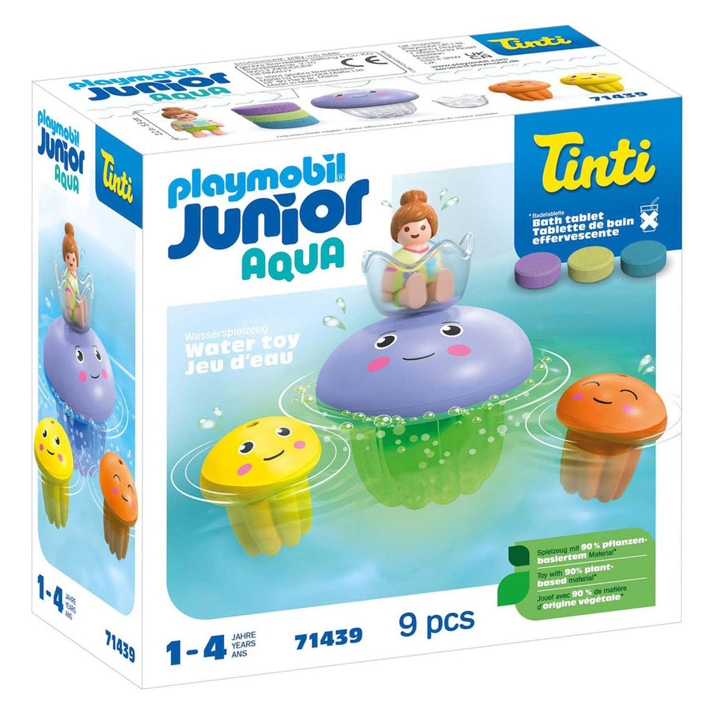 Playmobil - junior & tinti kleurrijke kwallenfamilie - 71439