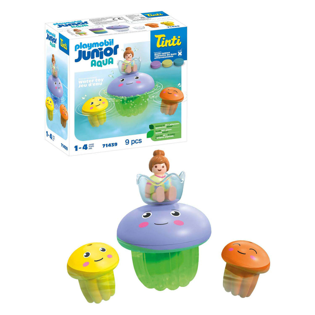 Playmobil - junior & tinti kleurrijke kwallenfamilie - 71439