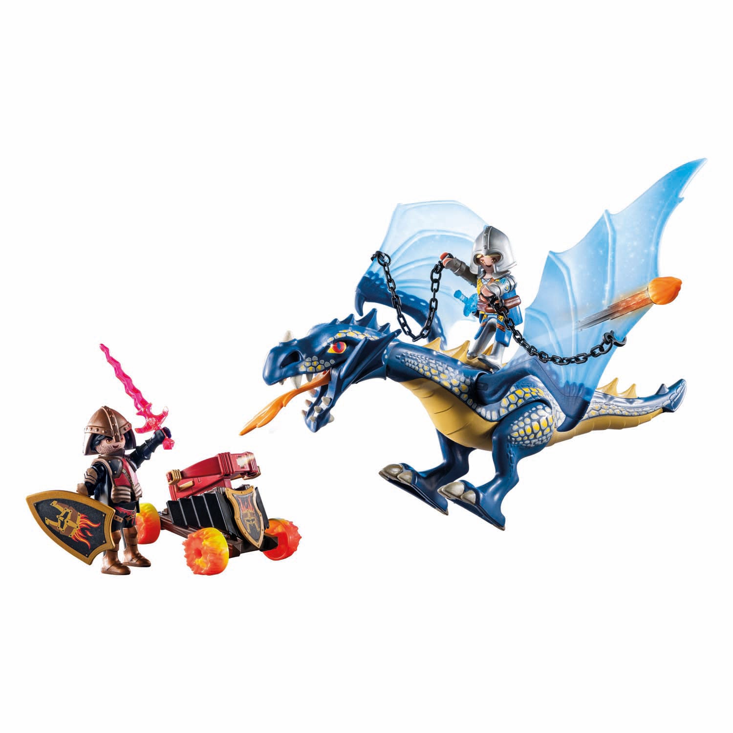 Playmobil novelmore het bewaken van het drakengoud - 71644