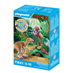 Playmobil - dinos velociraptor - 71823