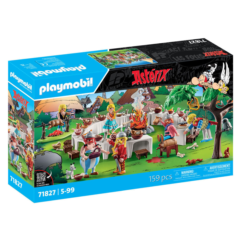 Playmobil - asterix het dorpsbanket - 71827