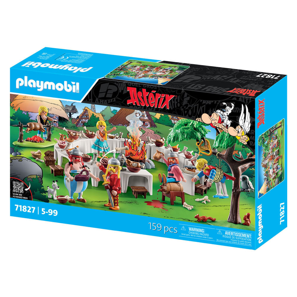 Playmobil - asterix het dorpsbanket - 71827