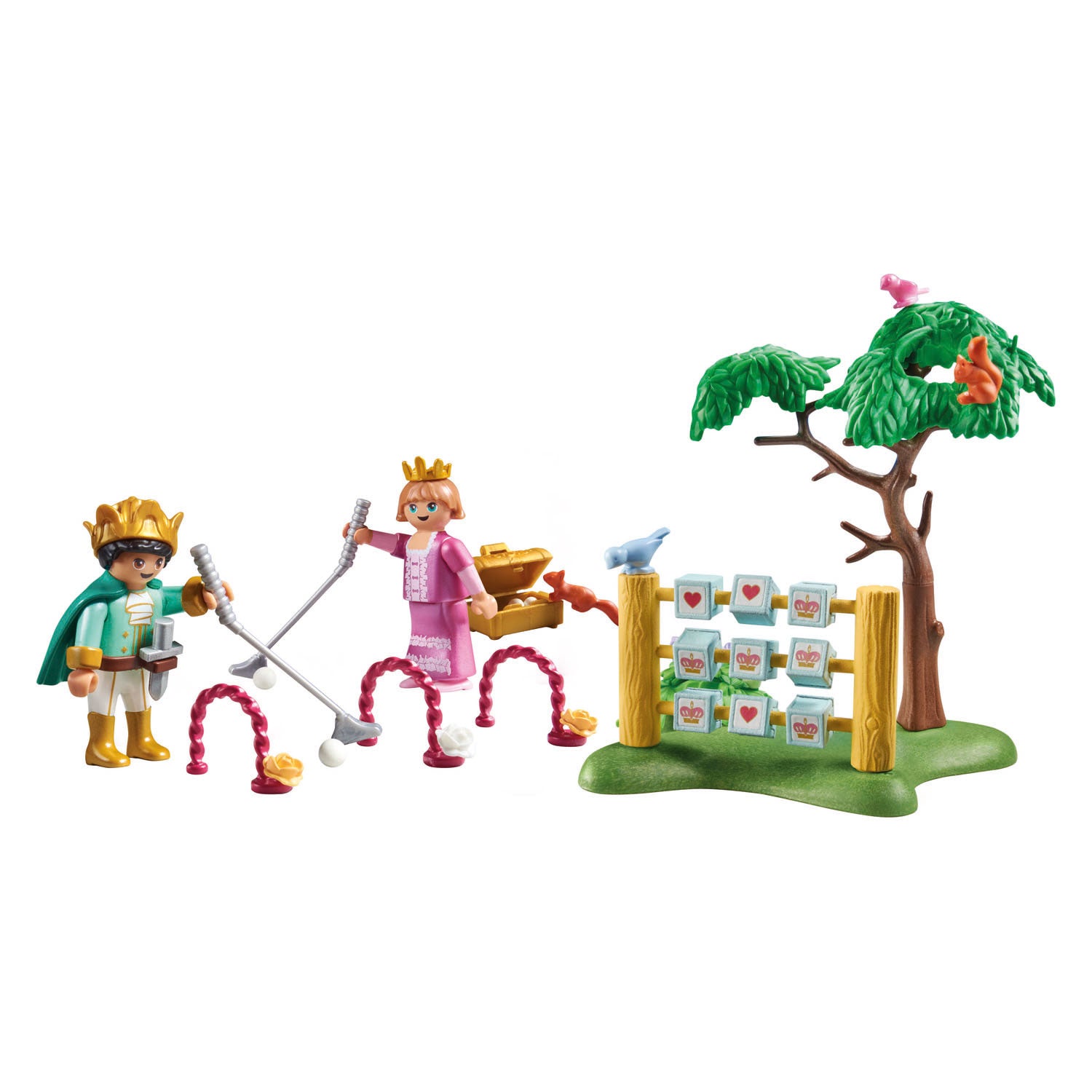PLAYMOBIL - PLAYMOBIL princess magic koninklijke kinderen in speeltuin - 71849