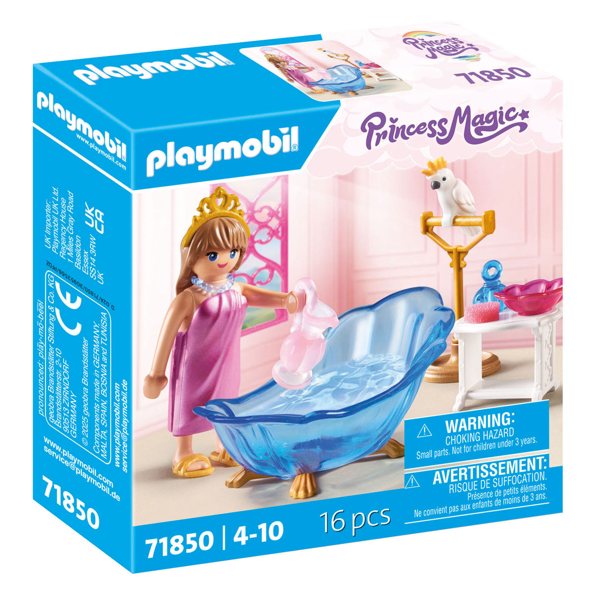 Playmobil - princess magic koninklijk bad met prinses - 71850
