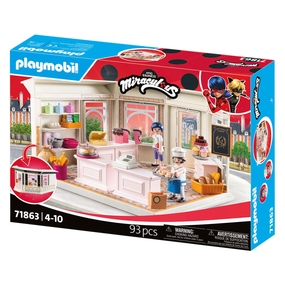 PLAYMOBIL - PLAYMOBIL miraculous franse bakkerij -71863