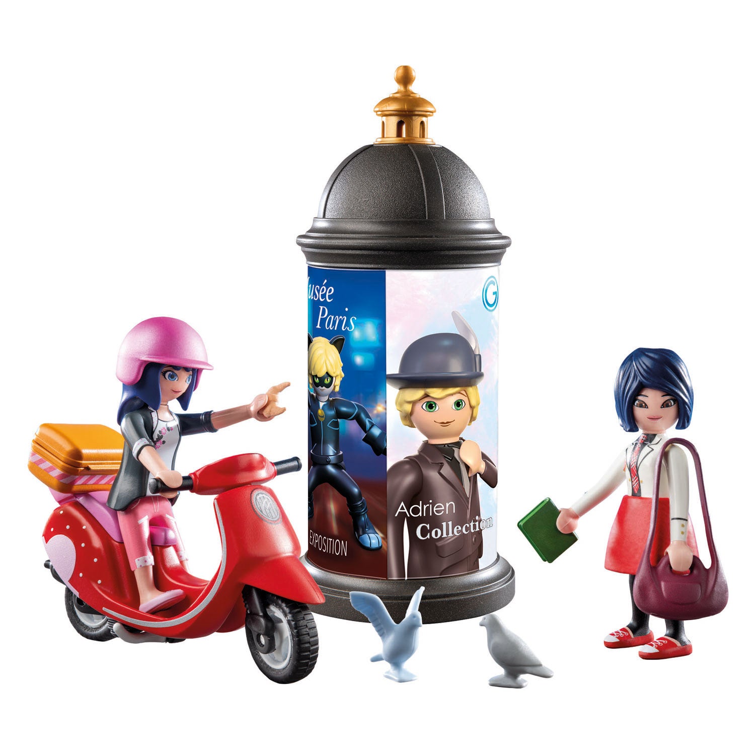 PLAYMOBIL - PLAYMOBIL miraculous scooterrit in parijs - 71864