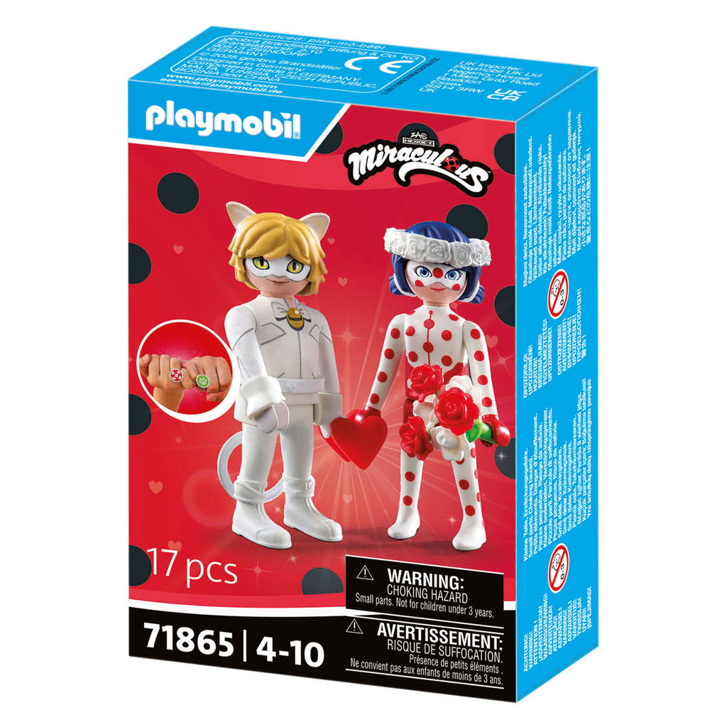 PLAYMOBIL - PLAYMOBIL miraculous droombruiloft van ladybug & cat noir - 71865