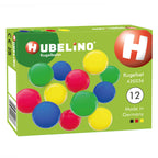 Hubelino - Hubelino knikkers kunststof - 12 stuks