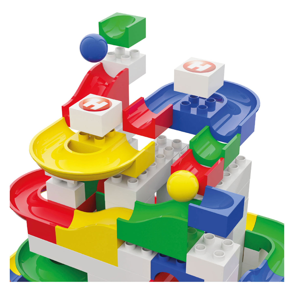 Hubelino - Hubelino knikkerbaan basisset - 123dlg.