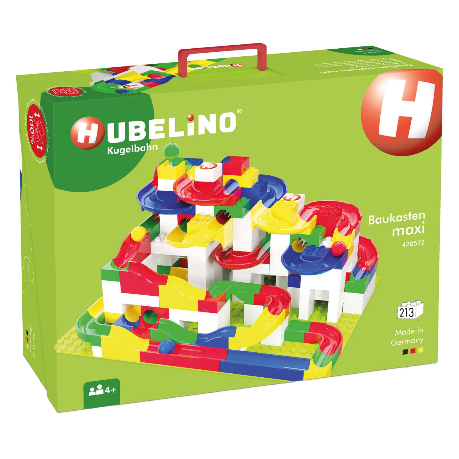 Hubelino - Hubelino knikkerbaan maxi bouwset - 213dlg.