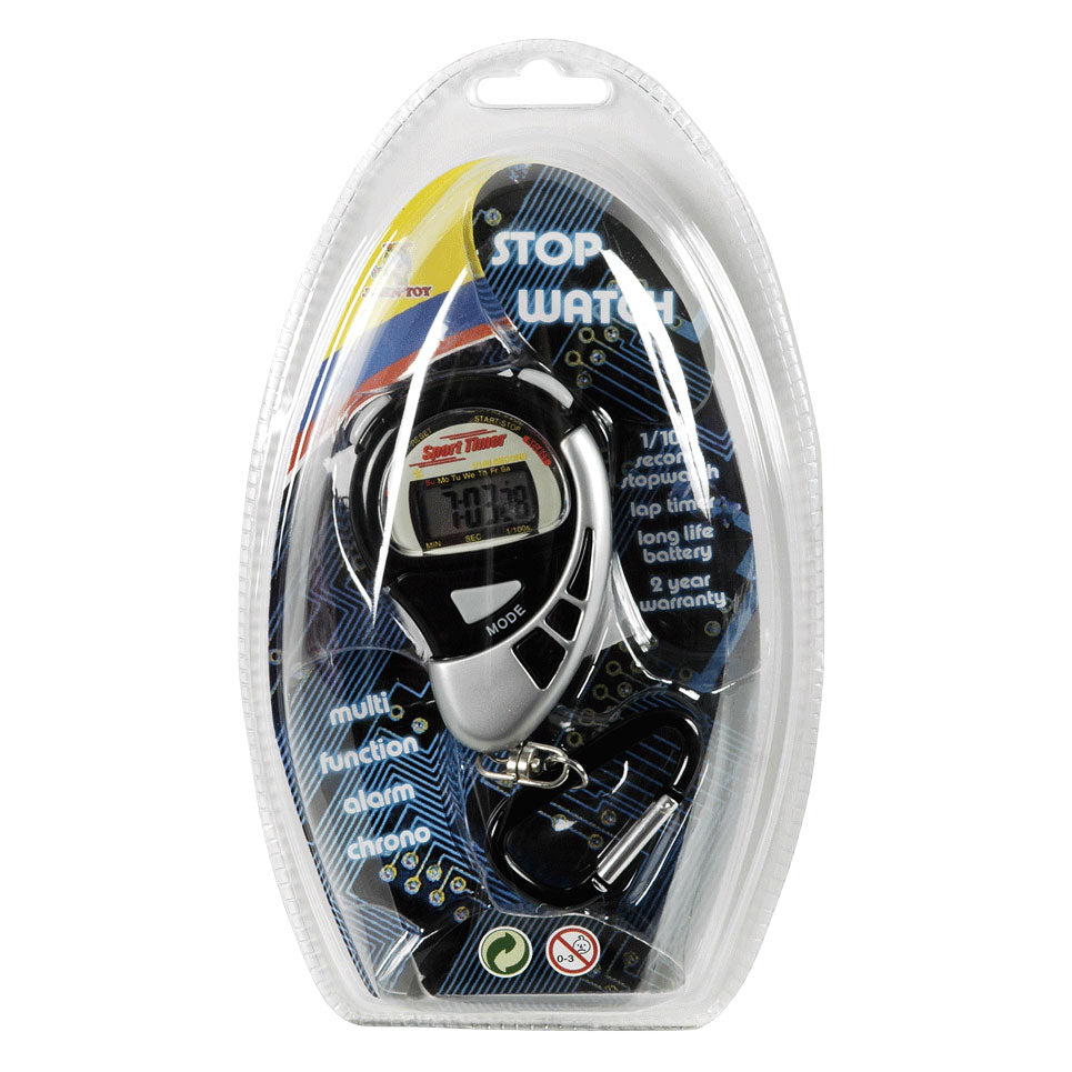 Johntoy - Johntoy stopwatch aan karabijnhaak