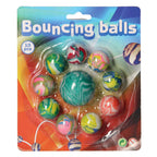 Johntoy summer fun stuiterballen, 10st.