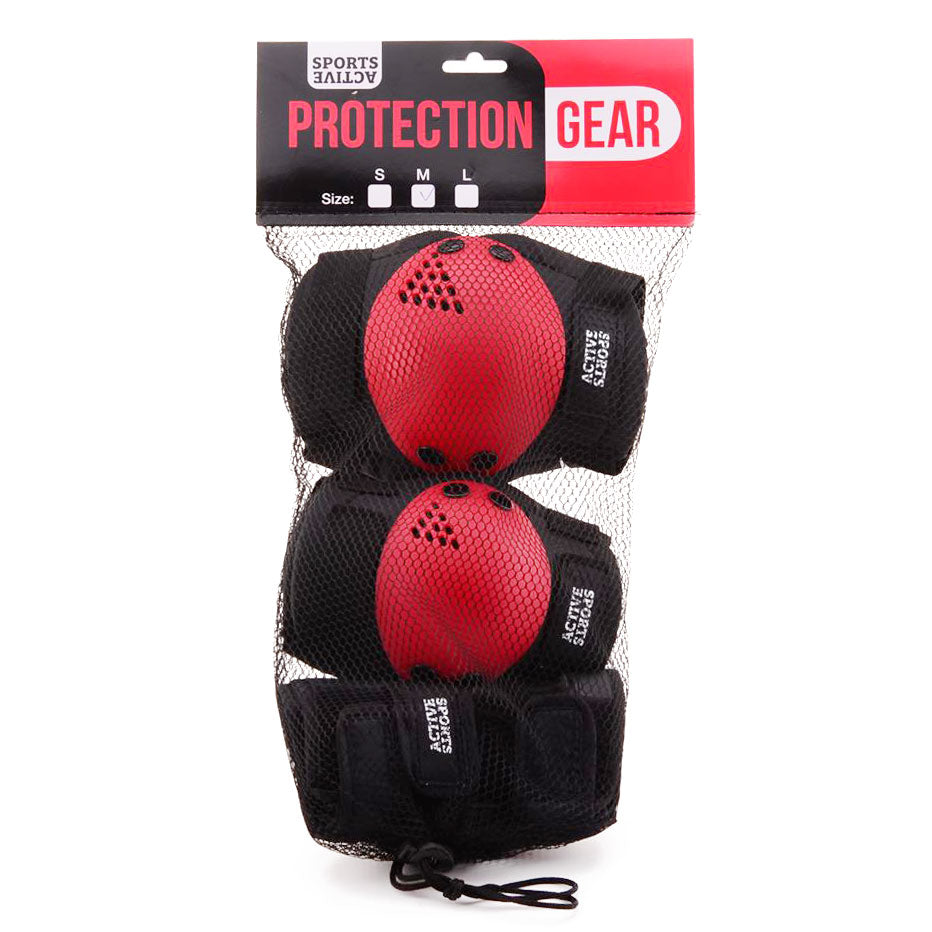 Sports Active - Sports Active beschermset rood maat xs