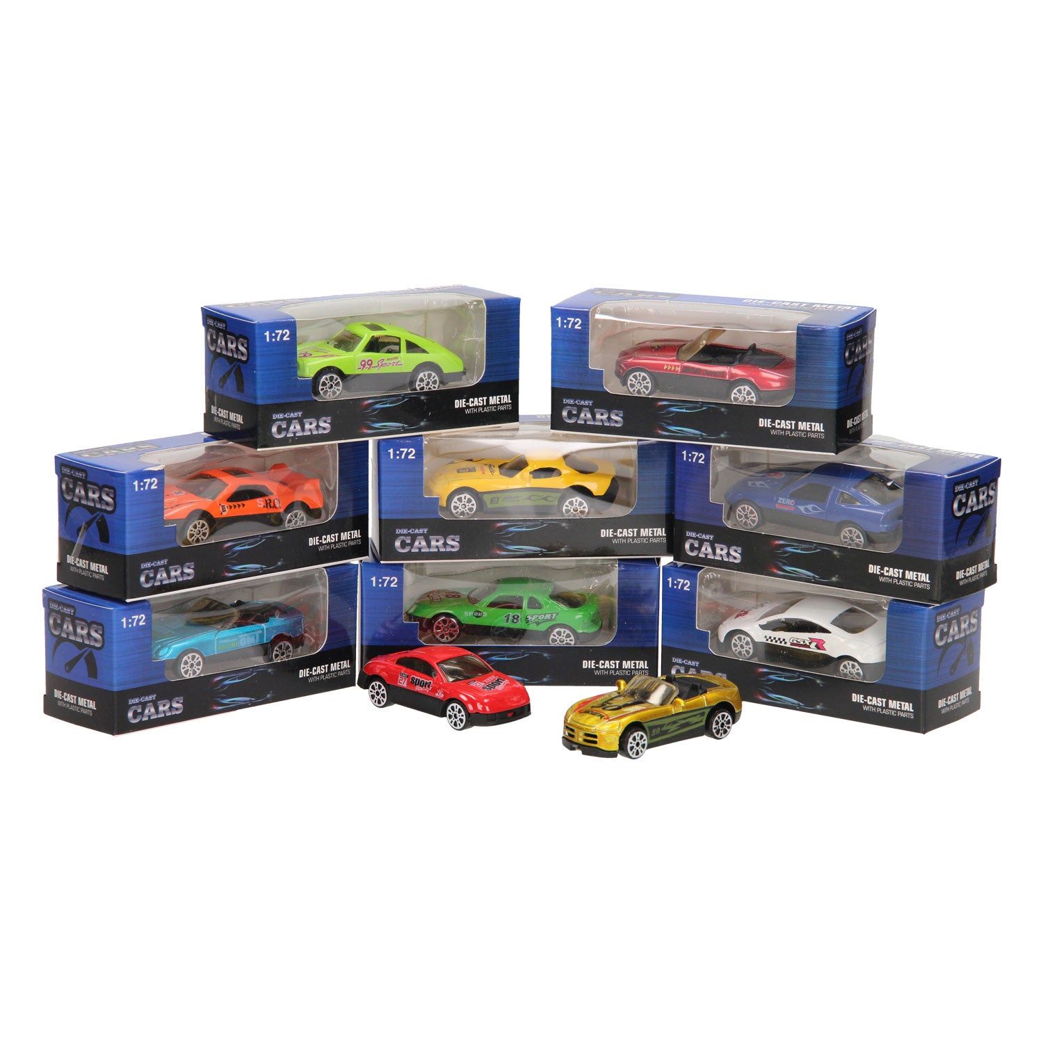 Johntoy super cars die-cast auto 1:72