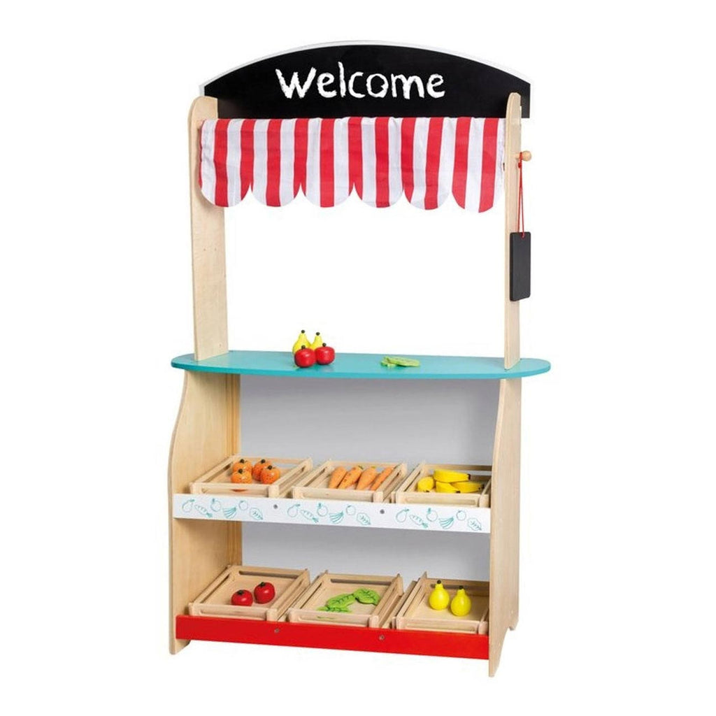 Jouéco joueco theater en winkel met accessoires, 2in1