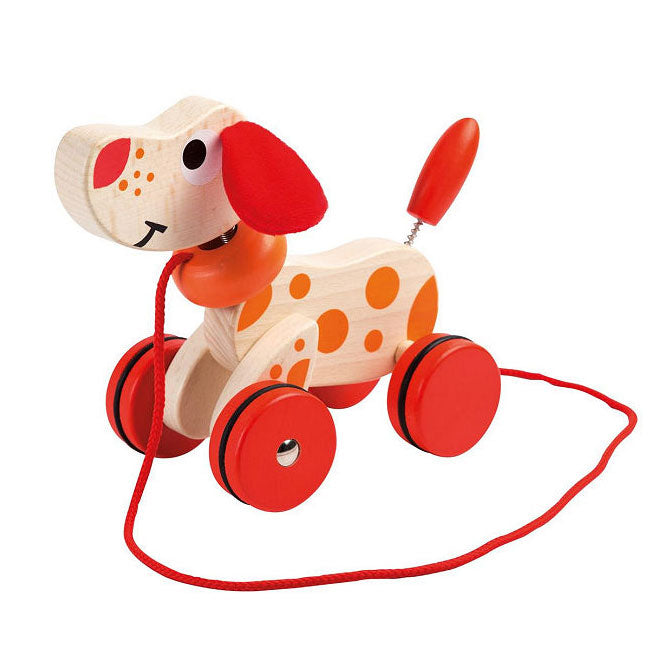Joueco - Joueco houten kwispel hondje