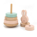 Trixie - houten stapeltoren - mrs. rabbit